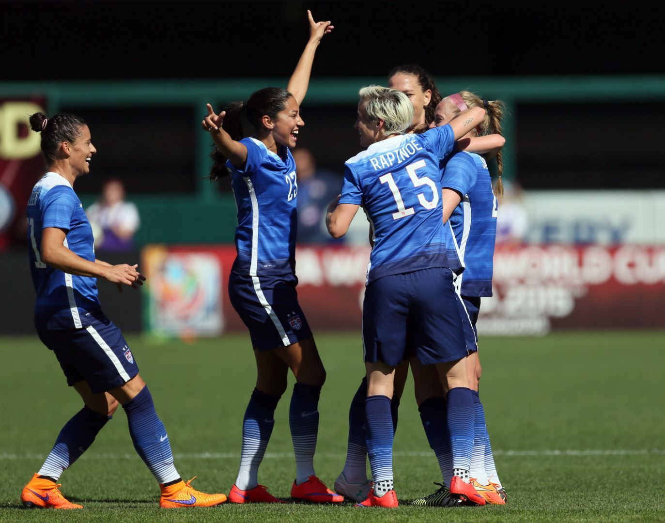 US Women's National Soccer Team vs New Zealand